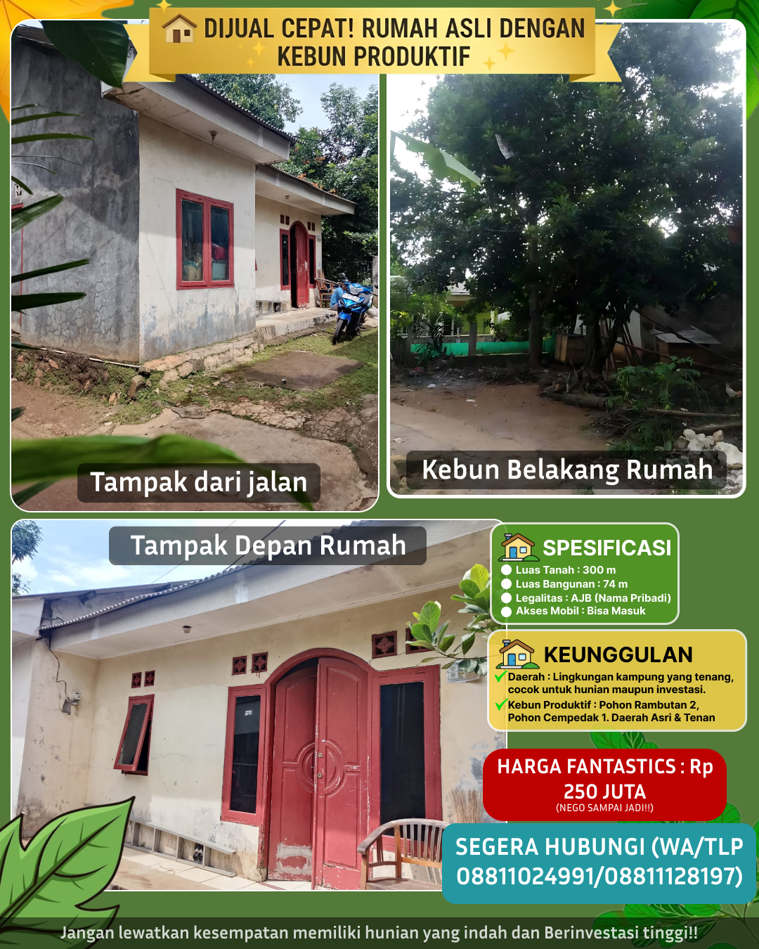 Jual Rumah Poster